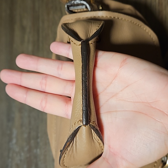 Beige Chloe Elsie Turn-Lock 2-Way Bag with COA - Picture 5 of 15